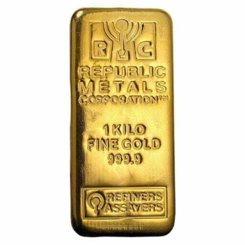 1 Kilogram Gold Bar