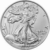 2022 1 oz. American Silver Eagle Coin (BU)