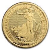 2025 1 oz Gold Great Britain Britannia Coin (BU)