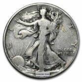 90% Silver Walking Liberty Half Dollars ($100 FV)