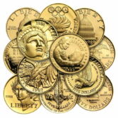 US Mint Gold $5 Commemorative Coin BU/PF