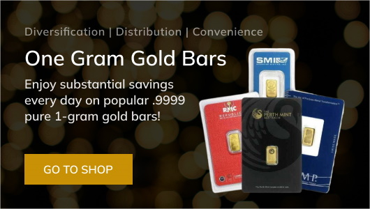 One Gram Gold Bars