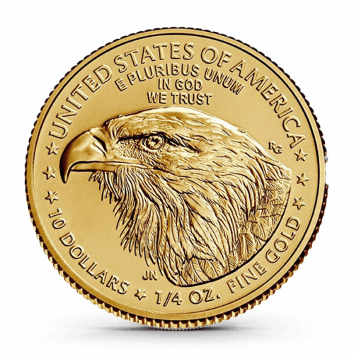 2025 1/4 oz. Gold American Eagle Coin (BU) - Image 2