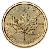 2025 1/4 oz. Gold Canadian Maple Leaf Coin (BU)
