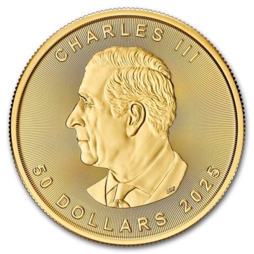 2025 1 oz. Gold Canadian Maple Leaf Coin (BU) - Image 2