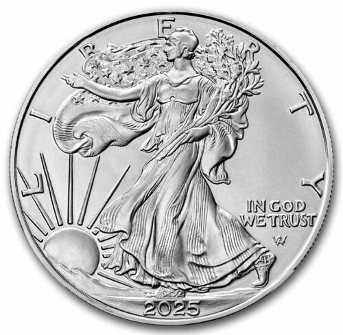 2025 1 oz. Silver American Eagle BU