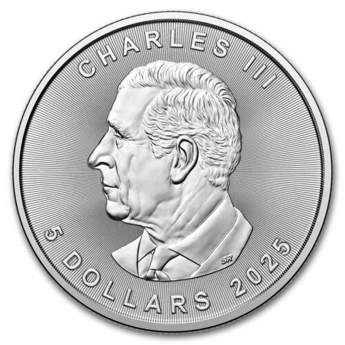 1 oz Silver Canadian Maple Leaf 500-Coin Monster Box BU (Random Year) - Image 2