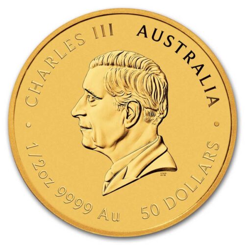 2025 1/2 oz Gold Australian Lunar Snake BU (Series III) - Image 2