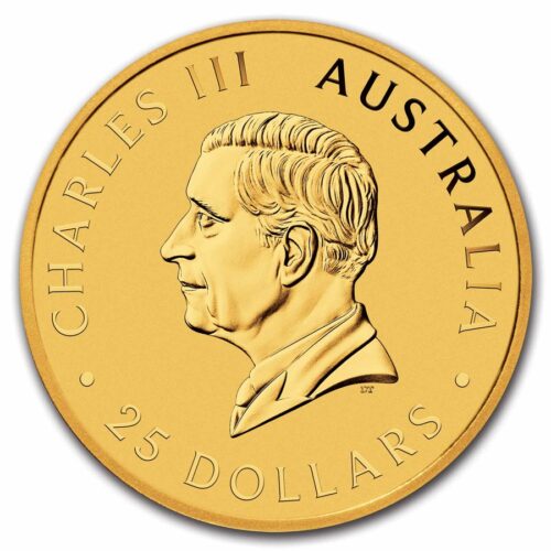 2025 1/4 oz. Gold Australian Kangaroo Coin (BU) - Image 2