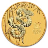 2025 1 oz Gold Australian Lunar Snake BU (Series III)