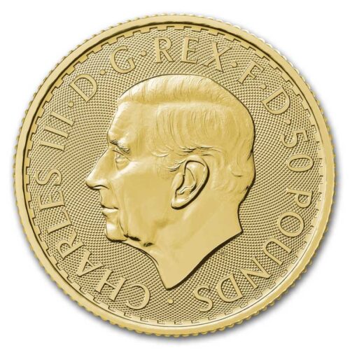 2025 1/2 oz Gold Great Britain Britannia Coin (BU) - Image 2
