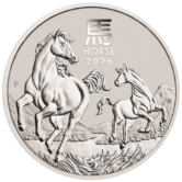 2026 5 oz Silver Australian Lunar Horse Coin (BU)